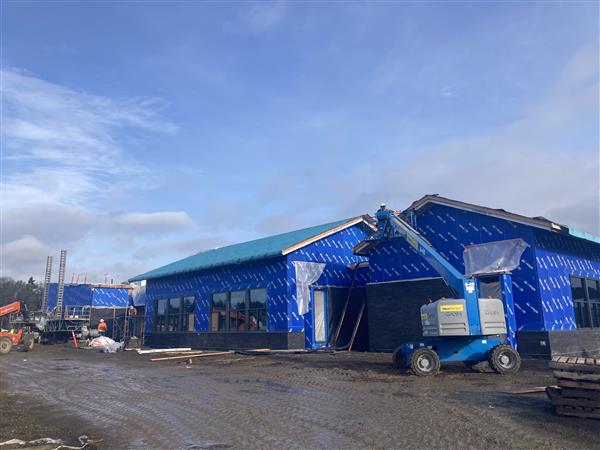 exterior construction